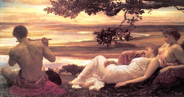 Дороти Дин и Лилли Лэнгтри на картине «Идиллия», 1880—1881 источник источник https://ru.wikipedia.org/wiki/Лэнгтри,_Лилли 