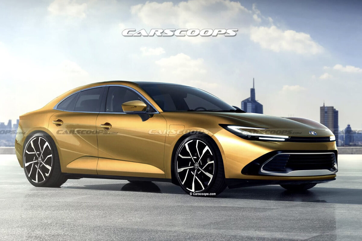     Когда состоится премьера Toyota Camry следующего поколения Фото Carscoops.com