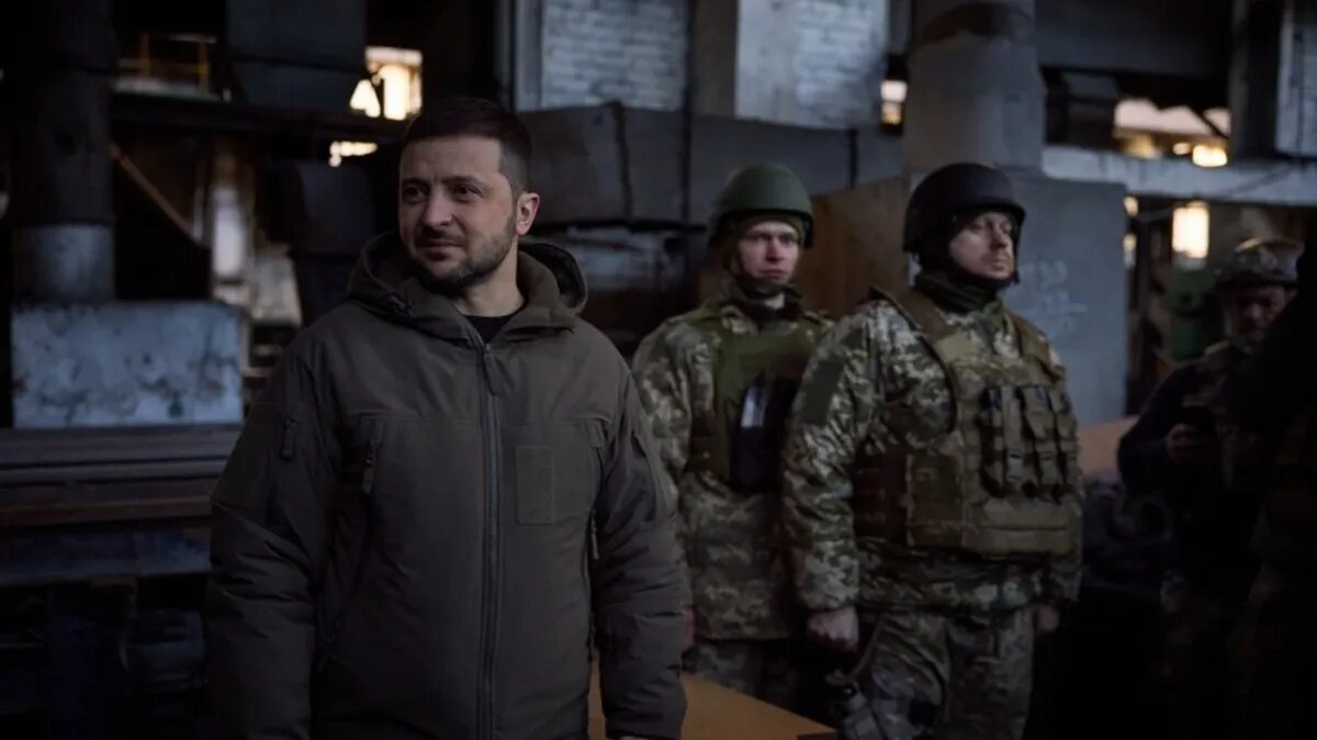 Зеленский побывал в ДНР и поблагодарил военнослужащих, задействованных в СВО на территориях около Бахмута. Фото: www.president.gov.ua