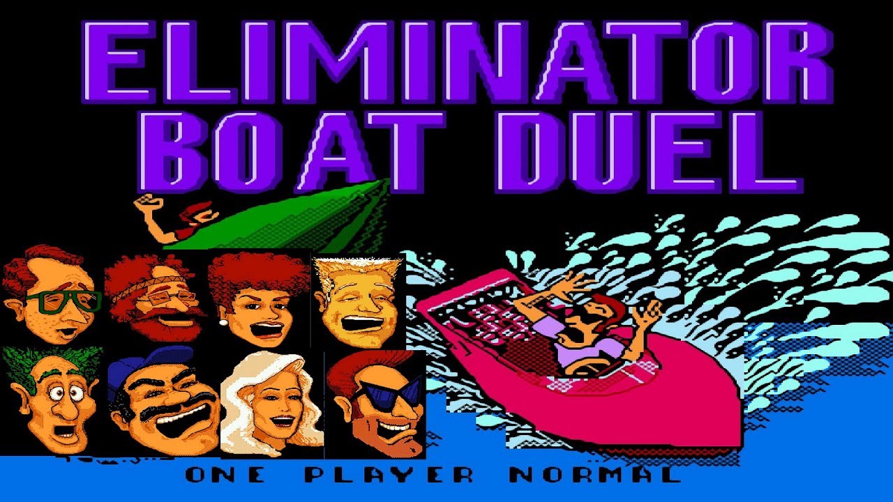 Eliminator Boat Duel гонка на лодках лучшая гонка на Dendy Денди NES  Nintendo Famicom | ВО ЧТО ПОИГРАТЬ ? | Дзен