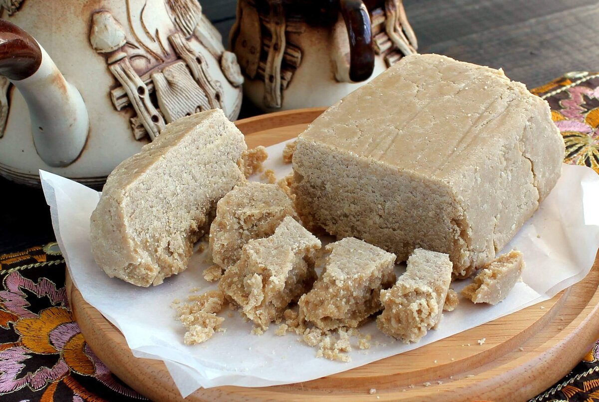 Кунжутная халва. Готовим дома.