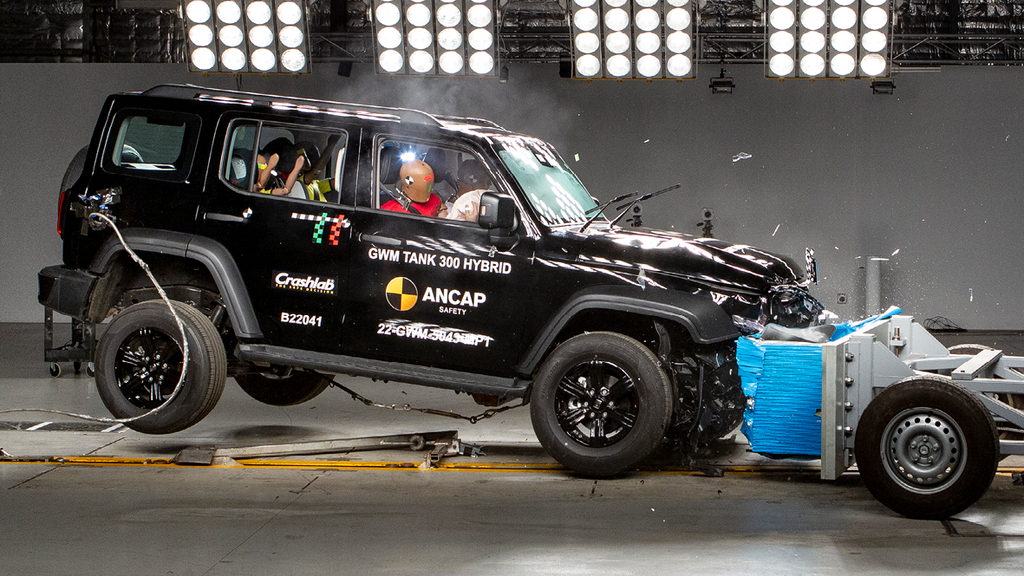    Краш-тест Tank 300. Фото ANCAP