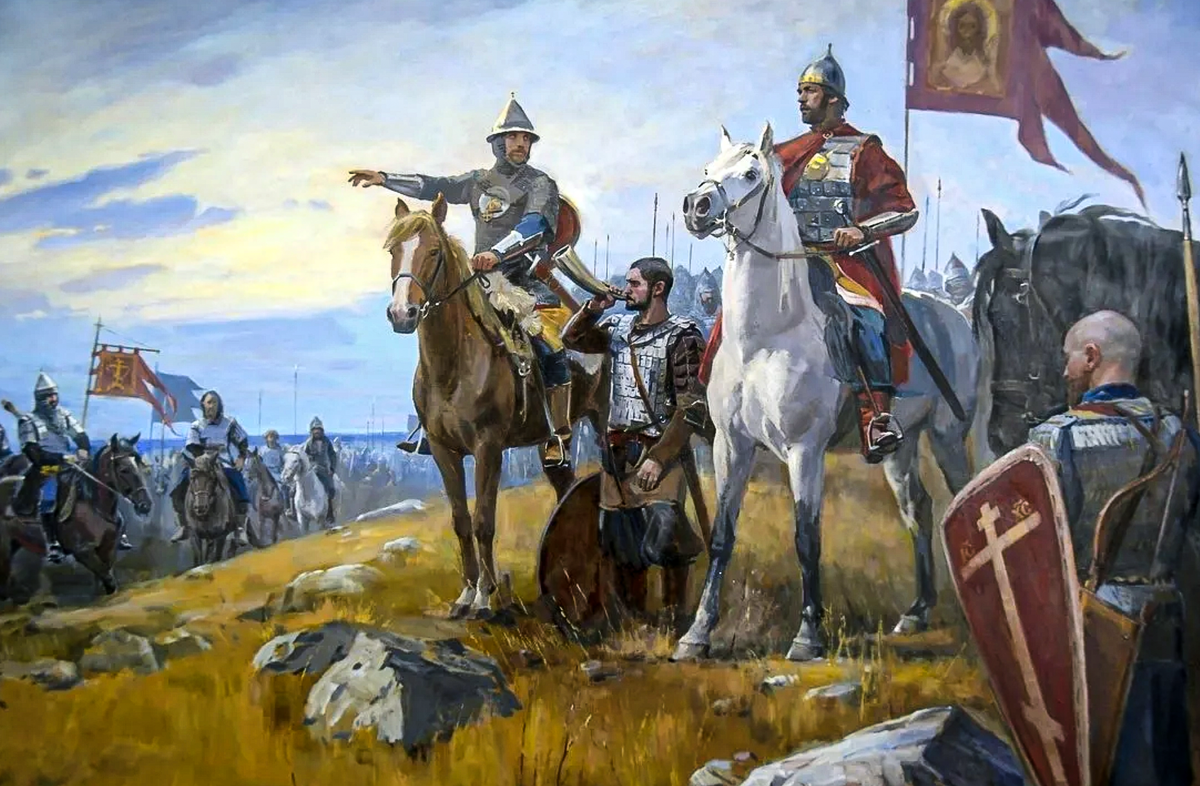 Борьба на куликовом поле. Куликовская битва 1380 победа.