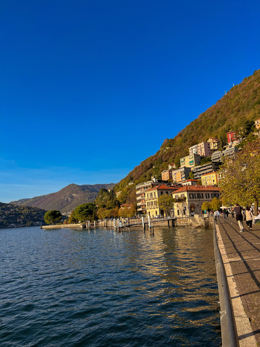 Набережная в городе Комо