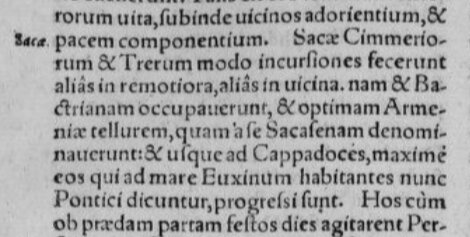Strabonis rerum Geographicarum libri septemdecim. 1571.
