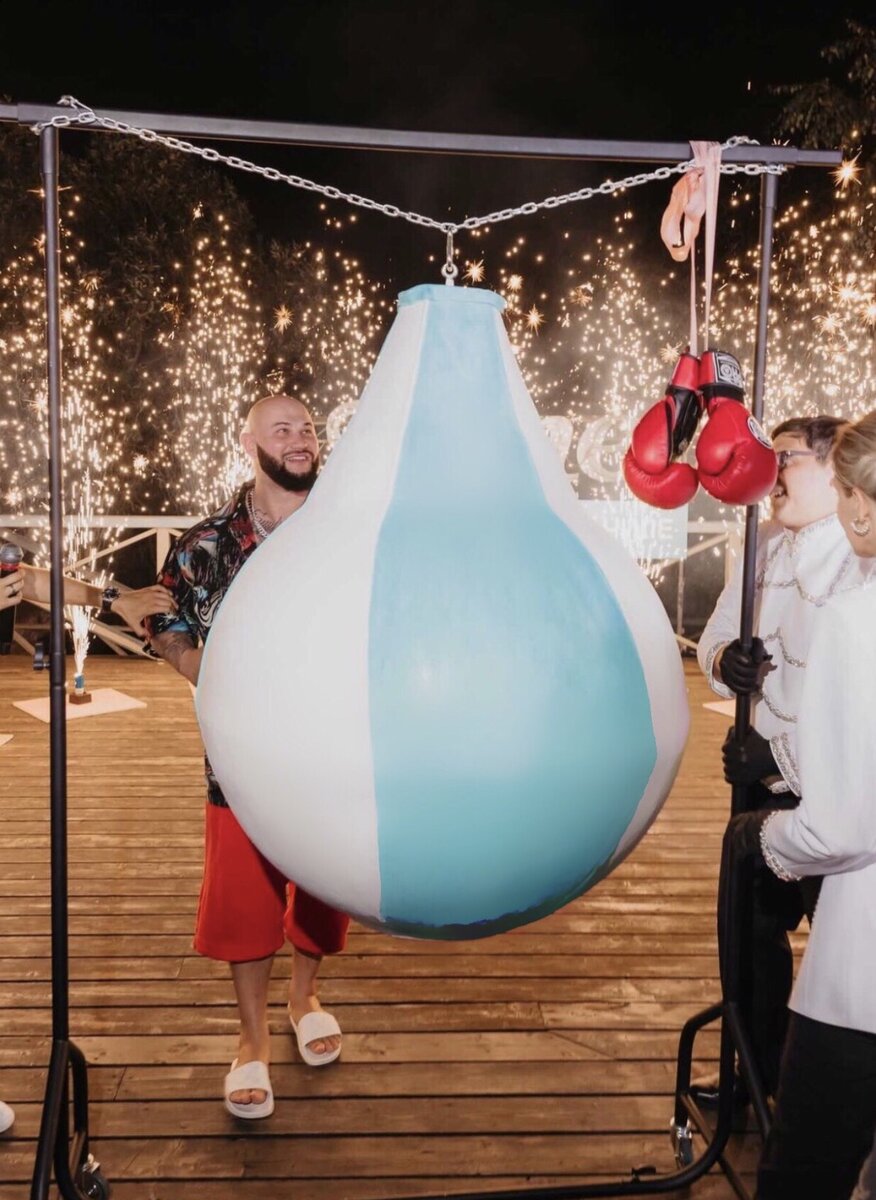 Торт-боксерская груша для Джигана 🥊