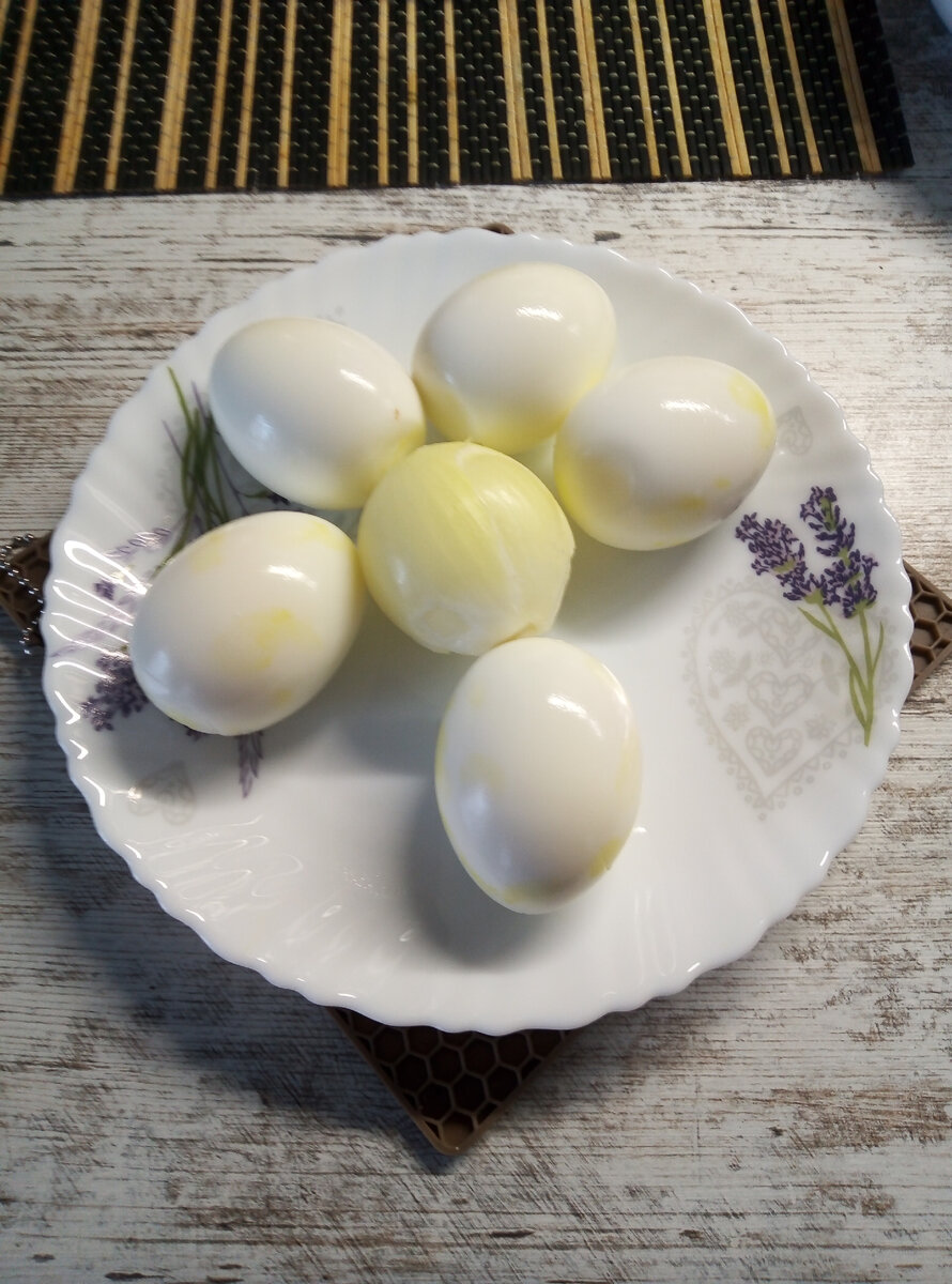 Лук в серединке. 