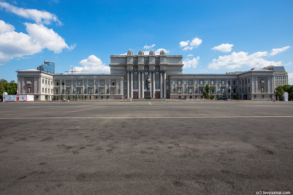 Театр оперы и балета. Самара. Фото автора статьи 
