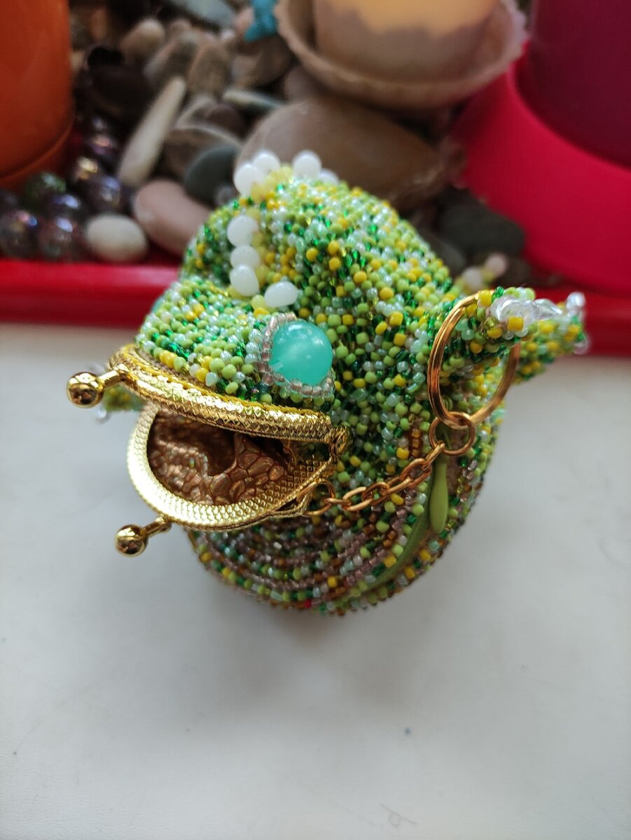 бисерный кошелёк