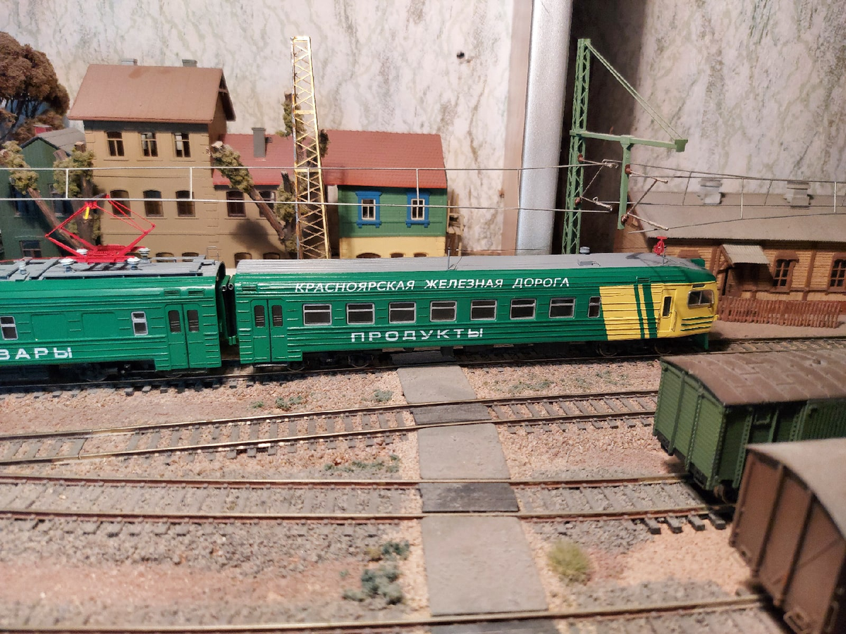 Модель электромотрисы РП9М-1, фото Максим Дементьев