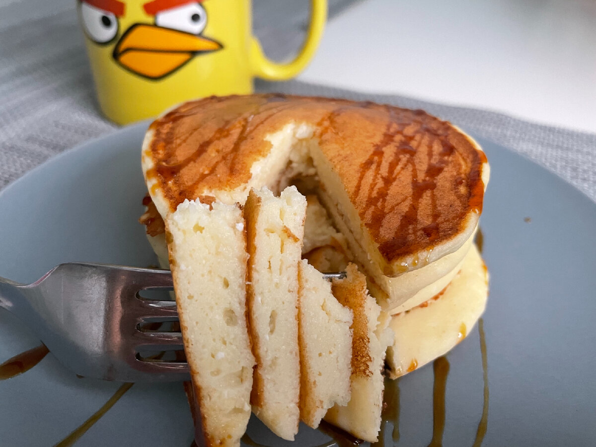 Такие вкусные панкейки , но почему то до сих пор не выложила рецепт 