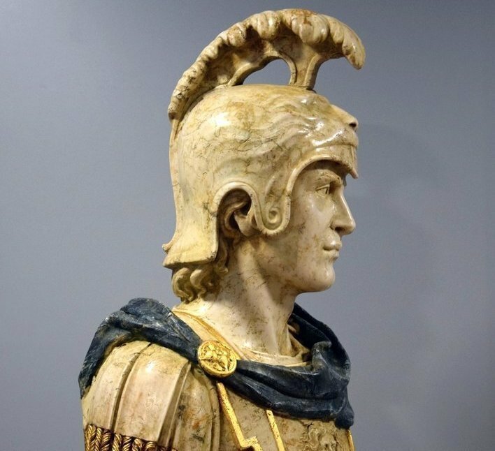 Бюст Александра Македонского.