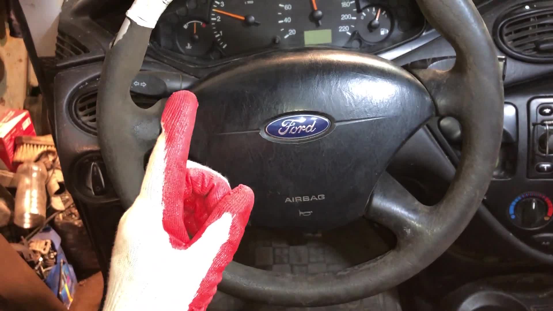 Как снять подушку безопасности форд фокус 2 Sarma-Auto.ru