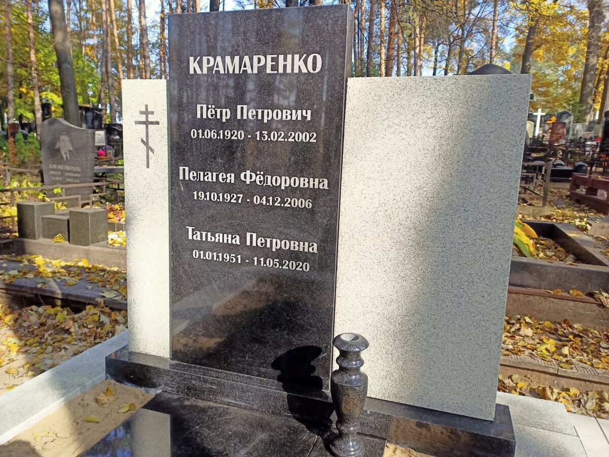 Мемориальный комплекс из двух видов гранита: габбро диабаз и мансуровский.