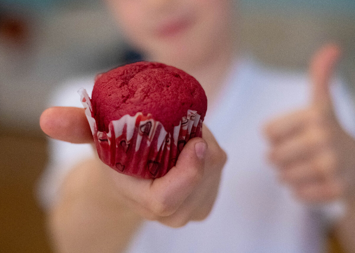 Кексы-маффины "Ред Барон": готовятся быстро и просто.