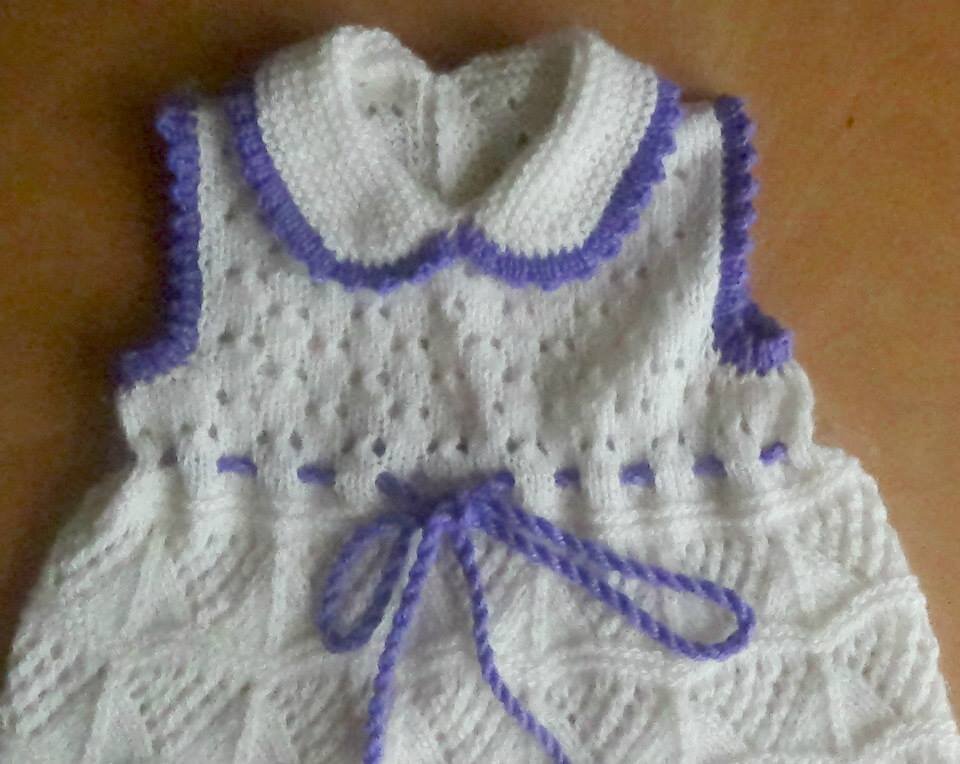 Платье для девочки крючком ГОДЕЦИЯ .Dress for a little girl crochet