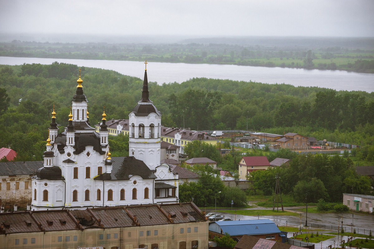 Вид на Церковь Захария и Елизаветы в Тобольске 
Фото: Василий Коваленко
