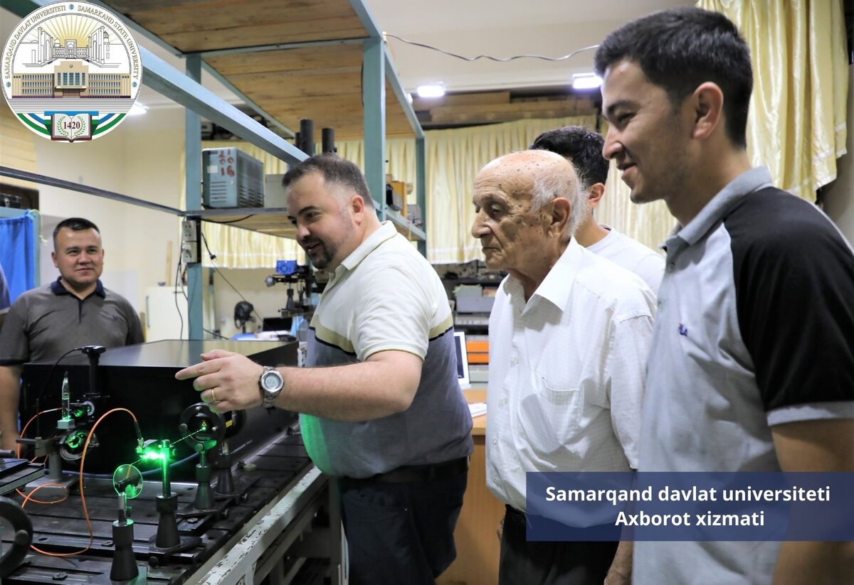 - Tandem interferometri sochilgan yorug’likni eng aniq formatda tahlil qilib beradi, - deydi Shvetsariyalik mutaxassis Filippo Scarponi. – Ushbu uskuna suyuqliklarda, eritmalarda, qattiq jismlarda bo’ladigan strukturaviy o’zgarishlarni aniqlashda yordam beradi. Bu farmatsevtika sohasi uchun ham juda ham muhim. O’ylaymanki, mazkur laboratoriya jihozidan Samarqand davlat universiteti nazariy fizika va kvant elektronikasi kafedrasi unumli foydalanib, o’zlarining ilmiy tadqiqotlarini olib boradilar.