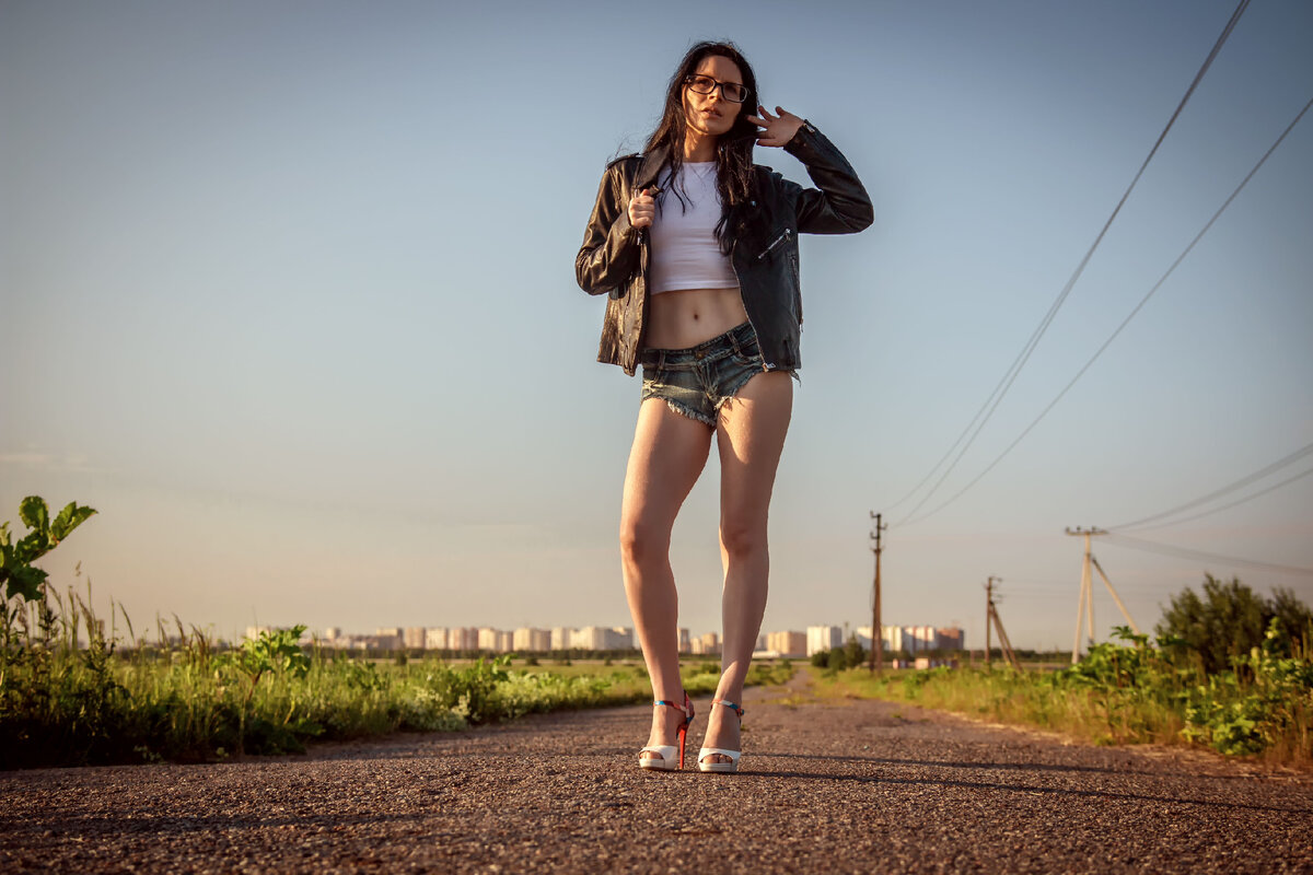 Модель Юлия Мищенко. Фото автора.