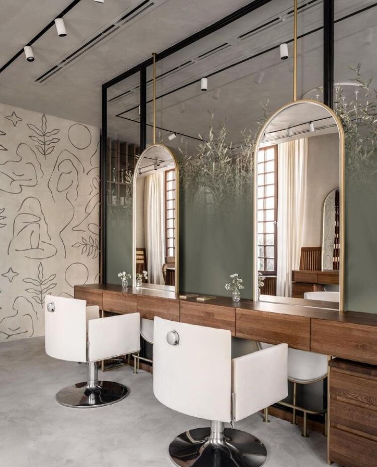 интерьер салона красоты iO Beauty Gallery на территории  Knightsbridge Private Park 