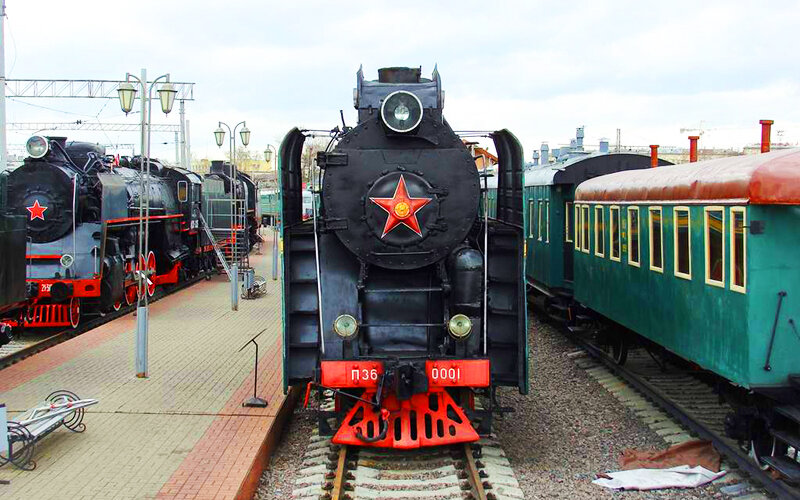 Музей паровозов рижская