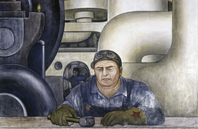    Диего Ривера. Рабочий.1932