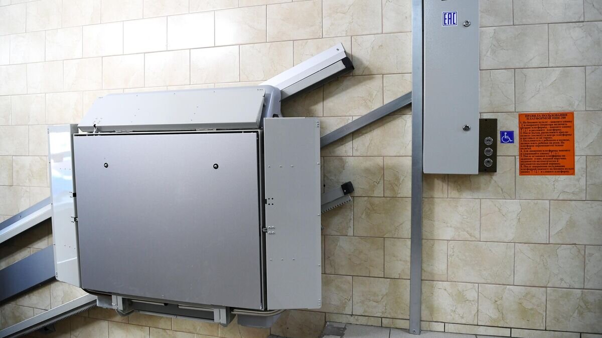    Платформы для маломобильных граждан в жилом доме© РИА Новости / Алексей Майшев