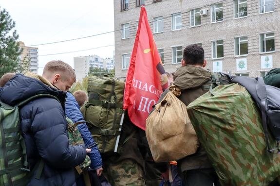    Призванные по частичной мобилизации в Перми / Elena Mayorova / https://www.globallookpress.com