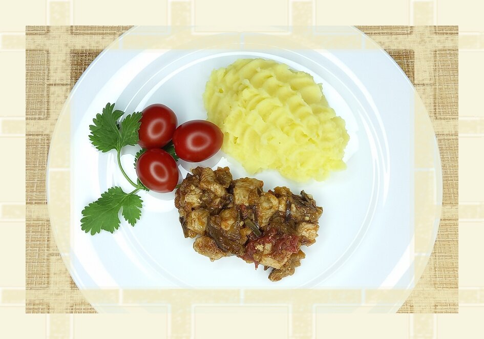 Мой вариант сервировки