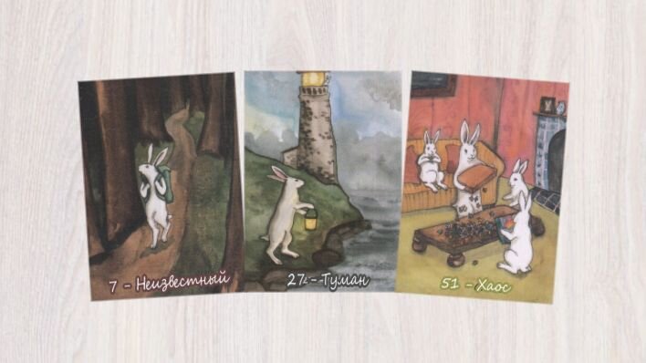 Оракул Кролика Накиши. Фото автора.