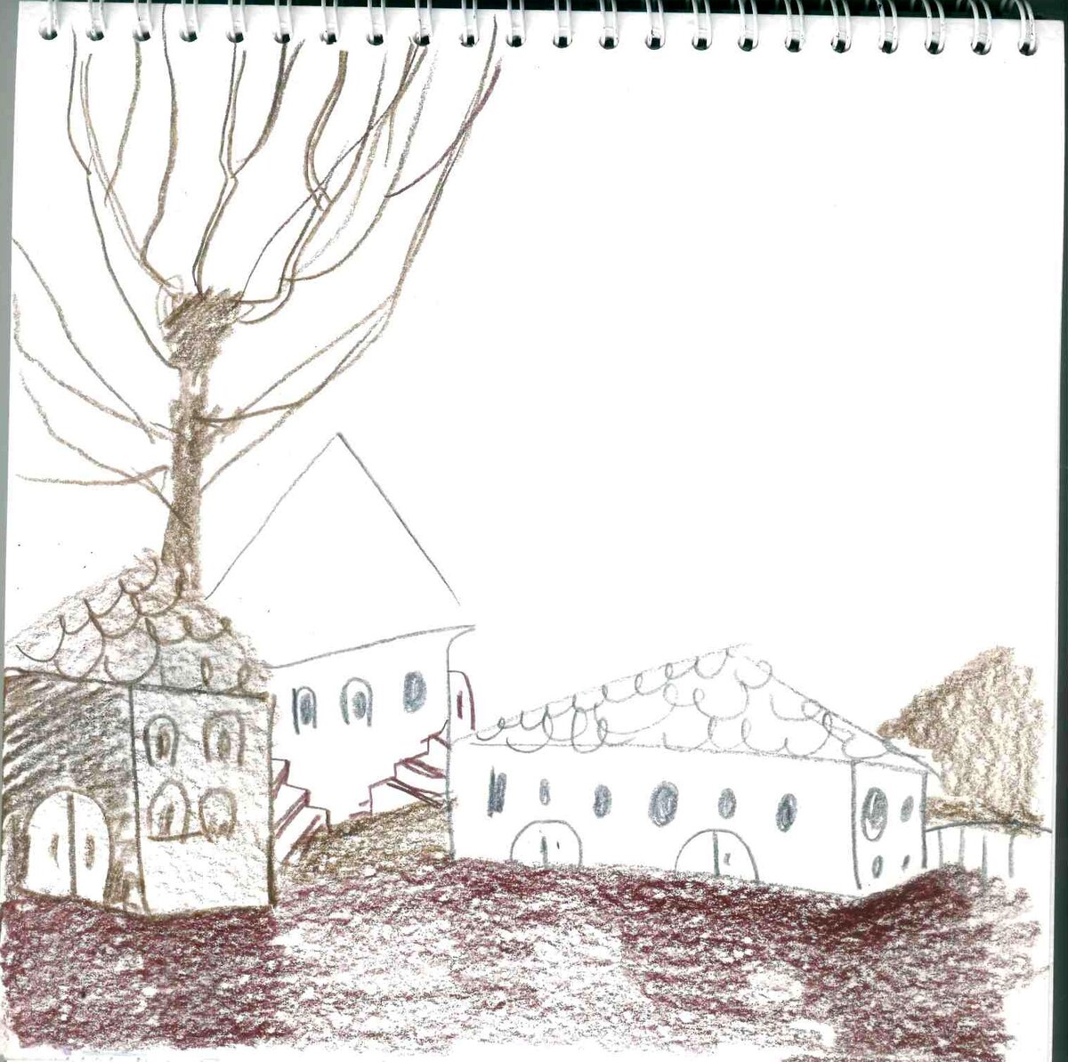 Октябрь, а может быть, даже уже и ноябрь - в этом месте осенняя меланхолия потихоньку превращается в зимнюю, но на это не всем и не всегда нравится смотреть