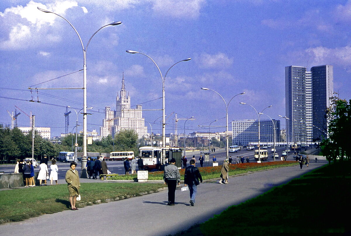 Москва 70 х на