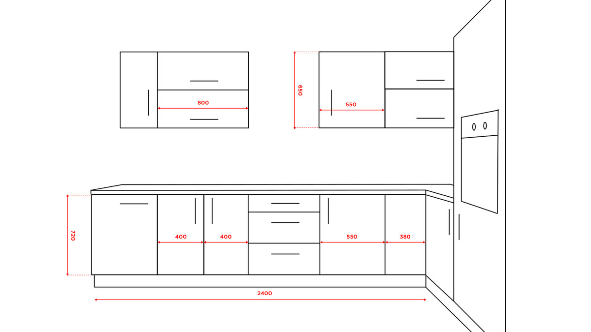 Эскиз кухни: как нарисовать его правильно?