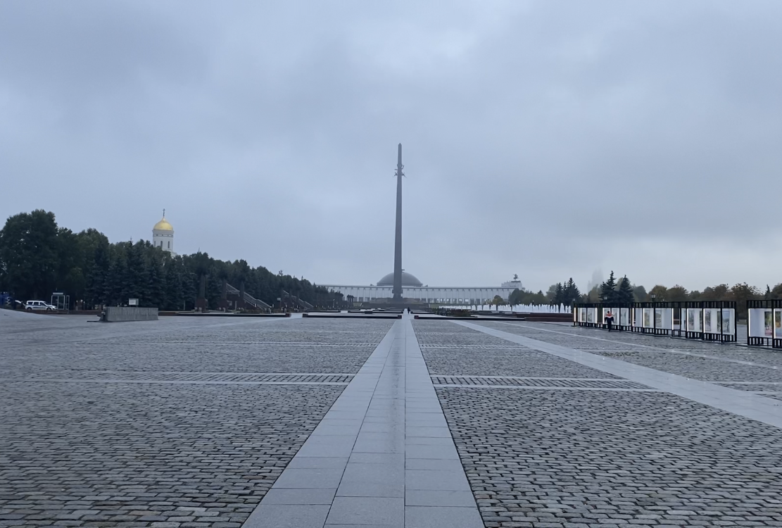 Фото автора. Парк Победы на Поклонной горе.