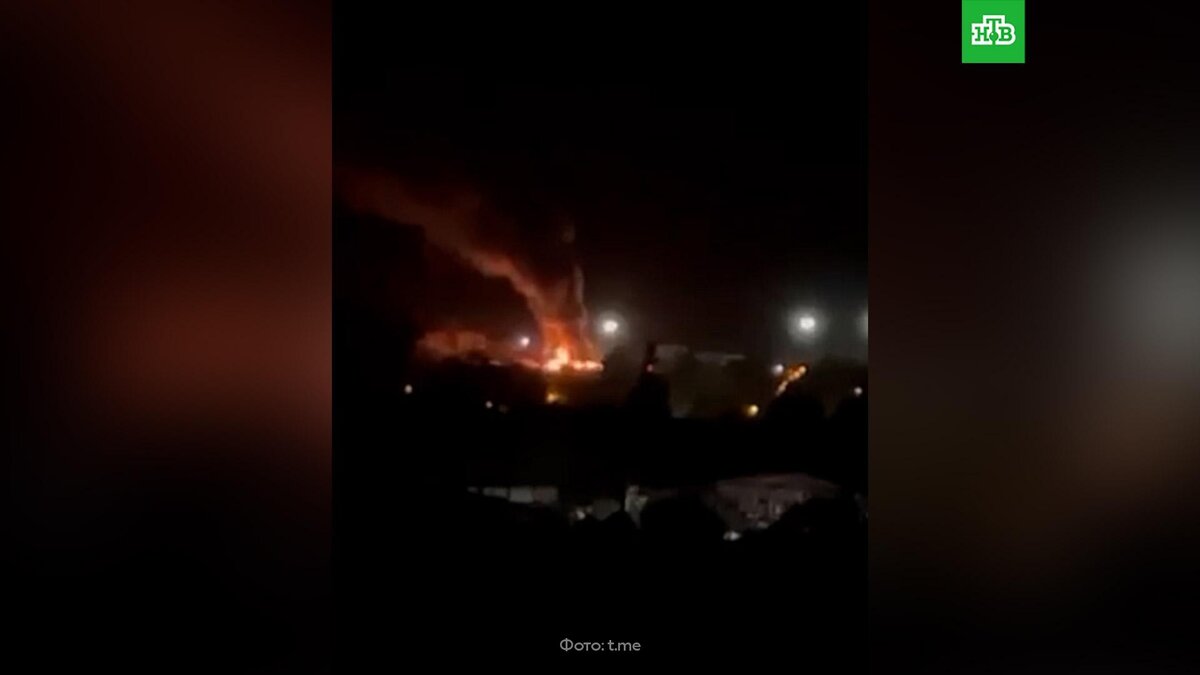    Белгородский губернатор сообщил о подрыве склада с боеприпасами    из-за    обстрела ВСУ