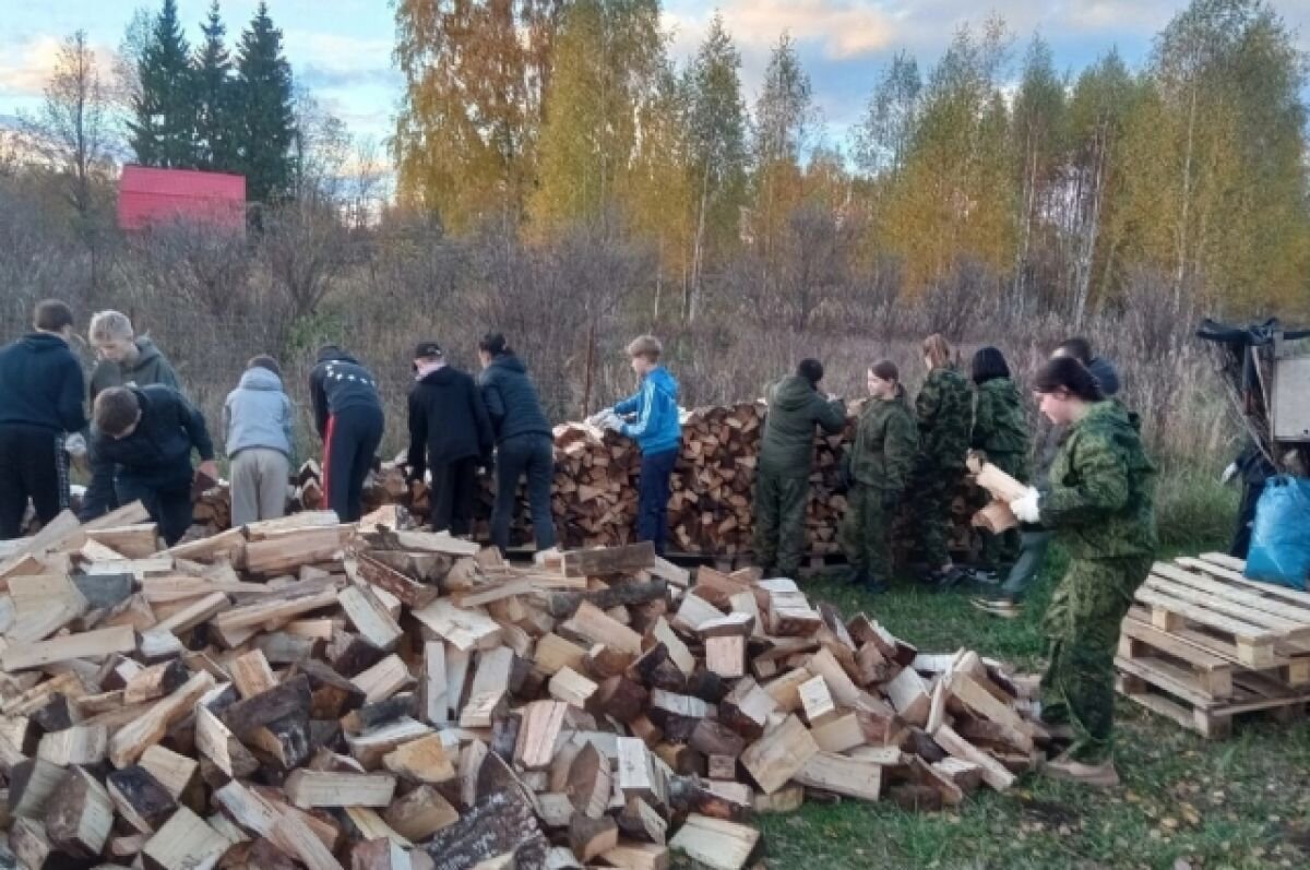    В Тверской области школьники помогли жене мобилизованного