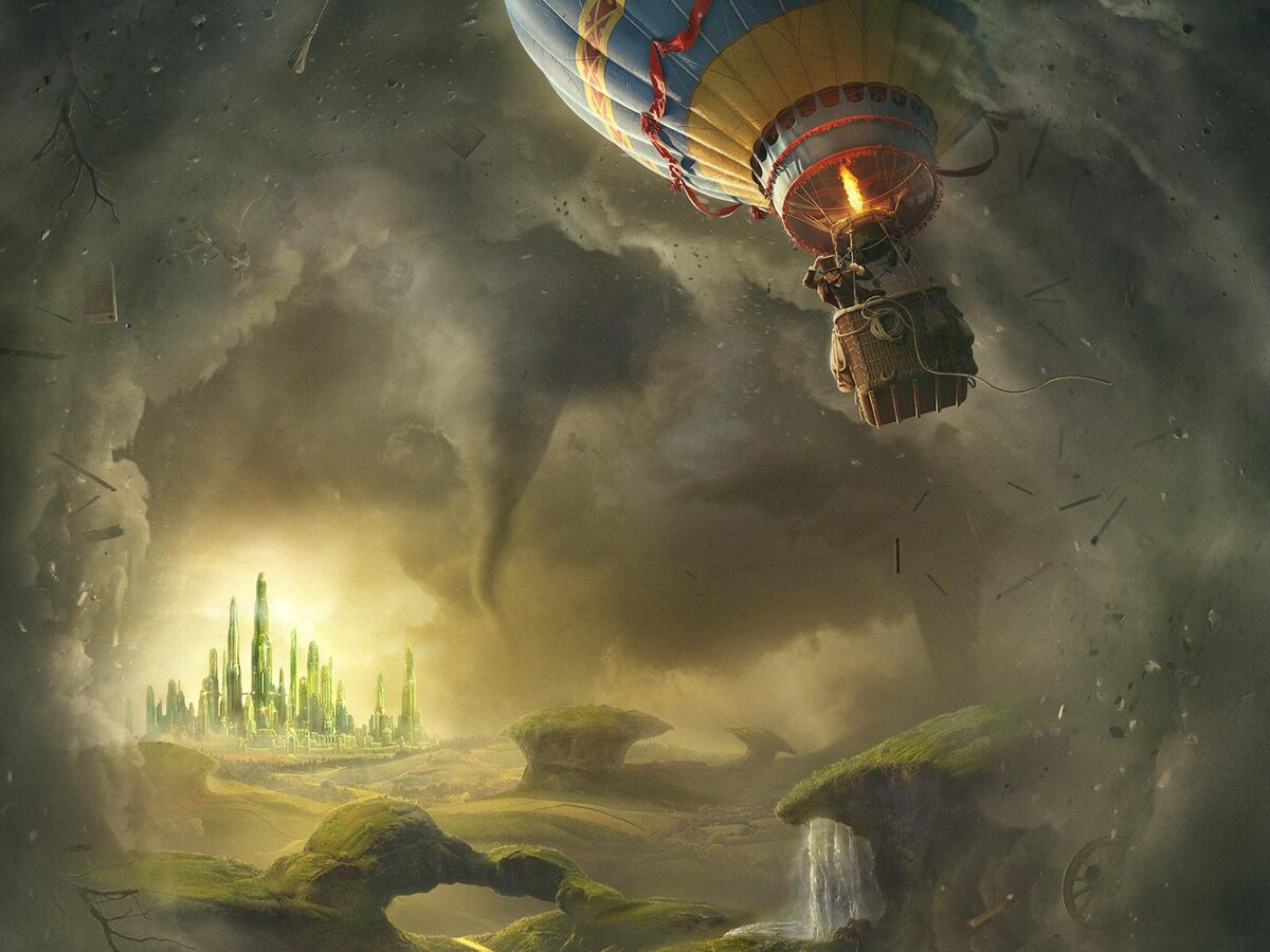 Кадр из фильма "Оз: Великий и ужасный", 2013 г.