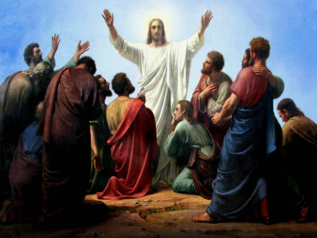 Иисус Христос благословлял людей