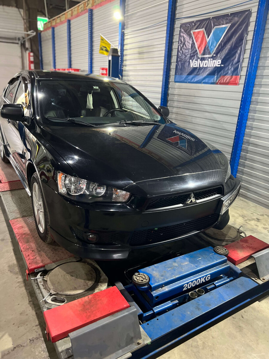 Mitsubishi lancer x замена масла в акпп самостоятельно