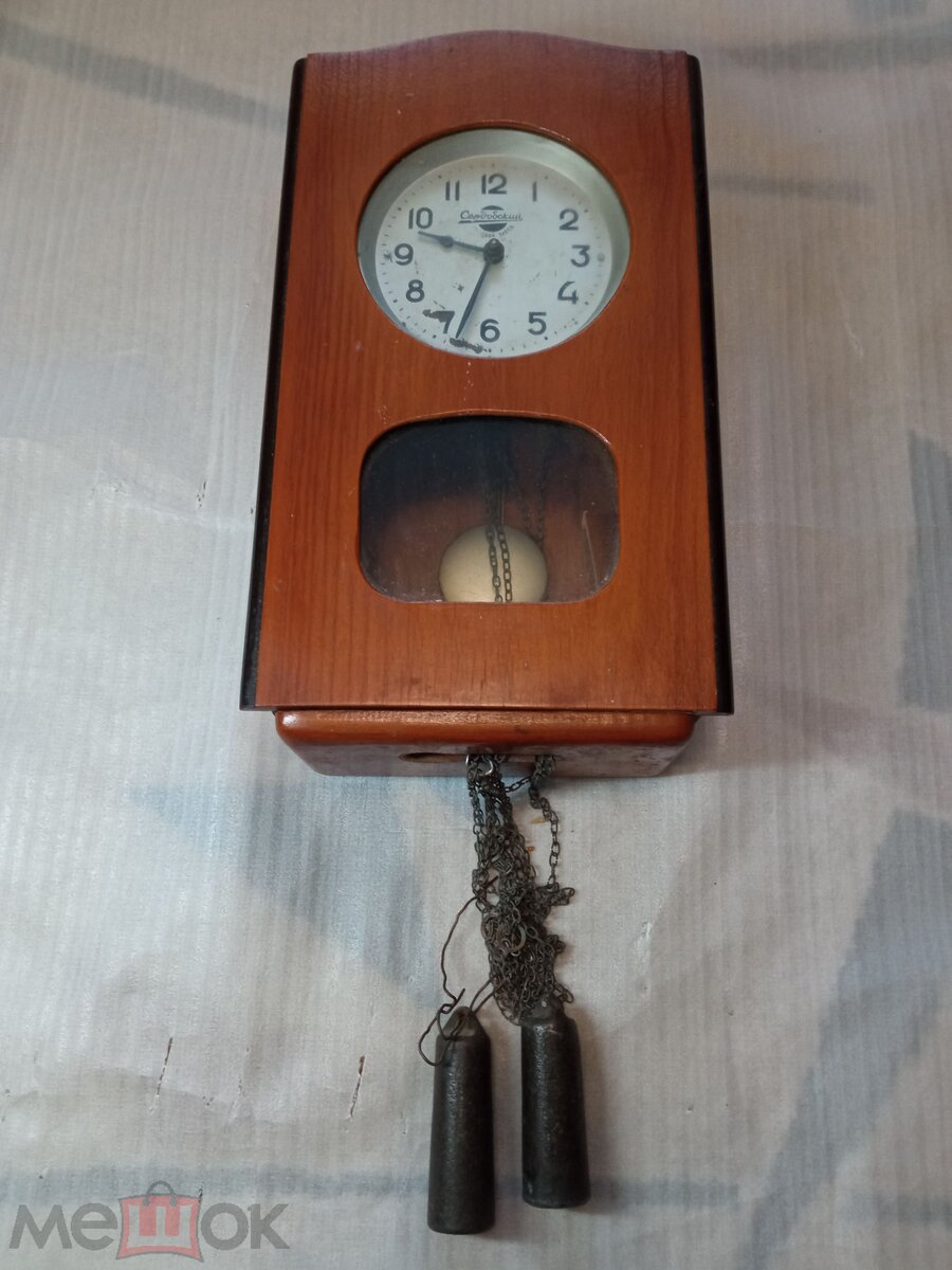 Гиревые часы сердобского завода