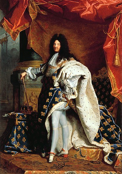 Людовик XIV де Бурбон (5 сентября 1638, Сен-Жерменский дворец — 1 сентября 1715, Версаль) — король Франции и Наварры с 14 мая 1643 года по 1 сентября 1715 года
