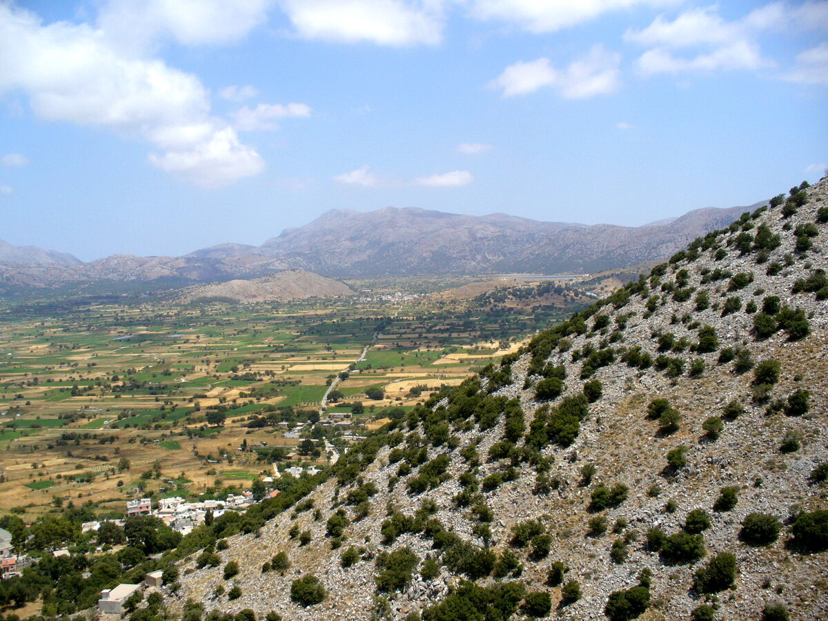 Крит. Плато Лассити. Фото автора
