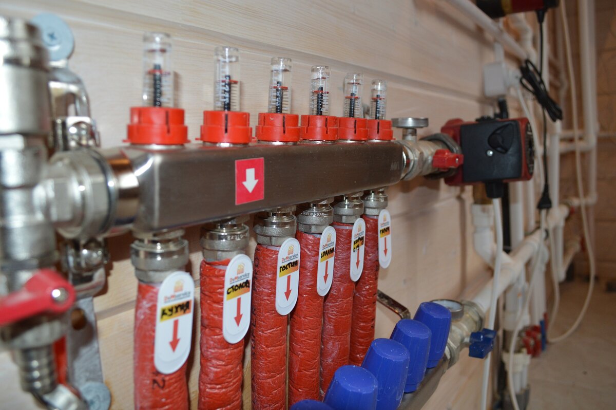 коллектор теплого пола