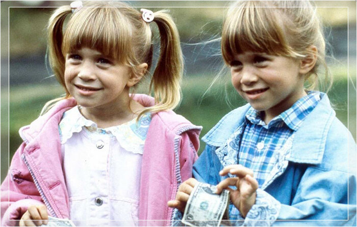 С раннего детства сёстры Олсен познали вкус славы.