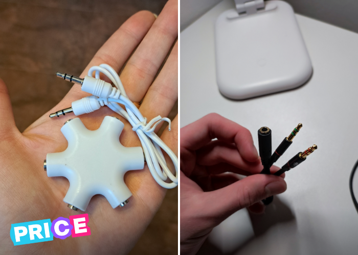 Разветвитель для наушников.