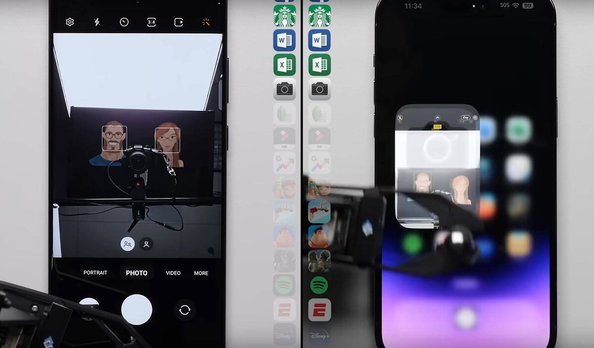    У Samsung традиционно долгое срабатывание затвора