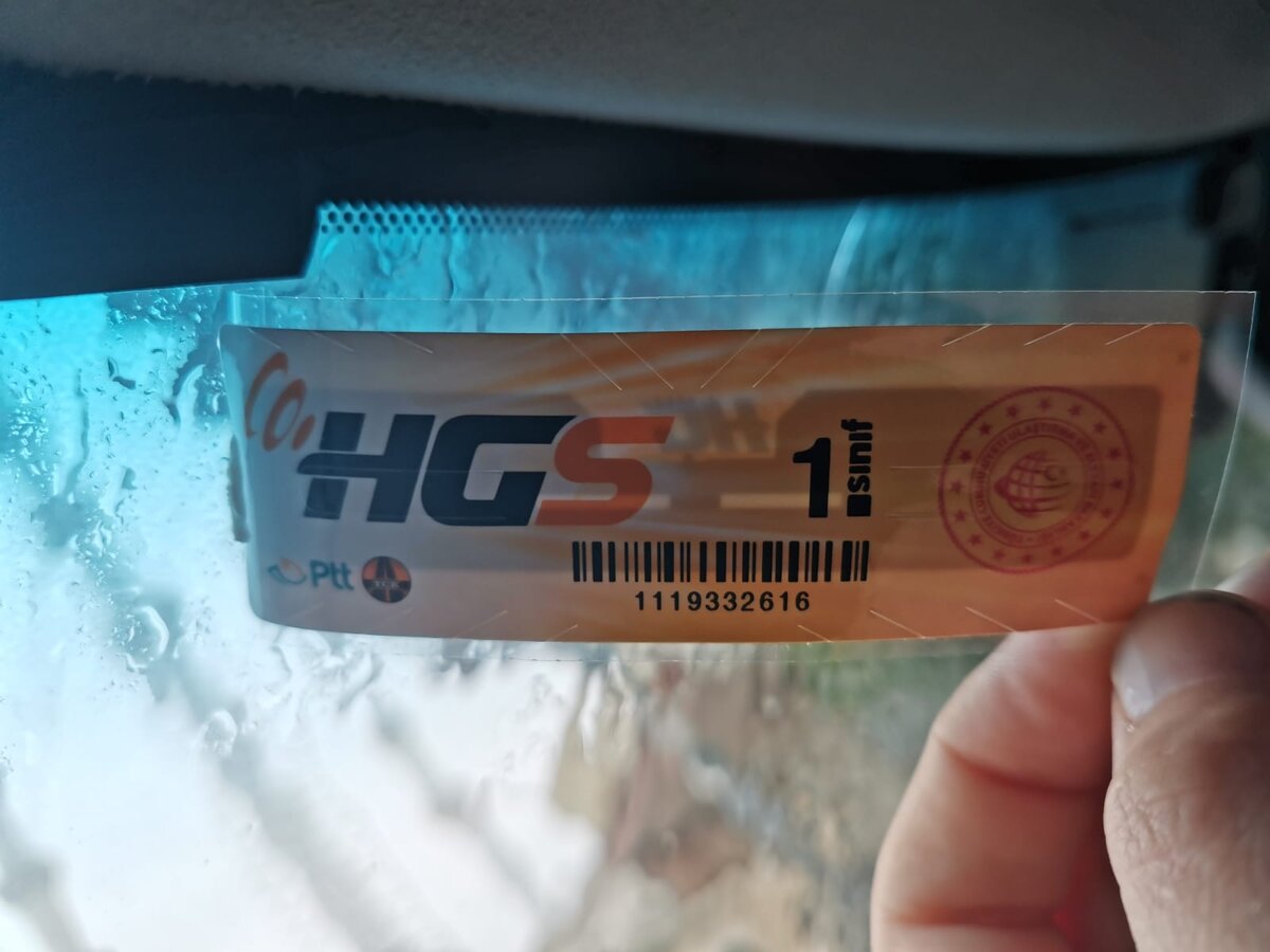Наклейка системы HGS