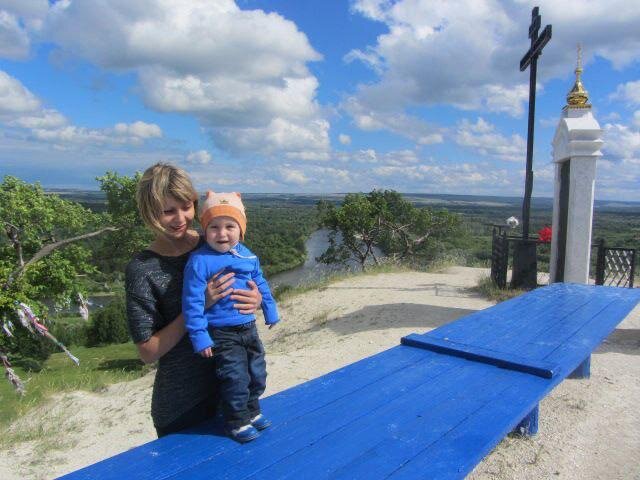 Елена с Кириллом, фото из личного архива