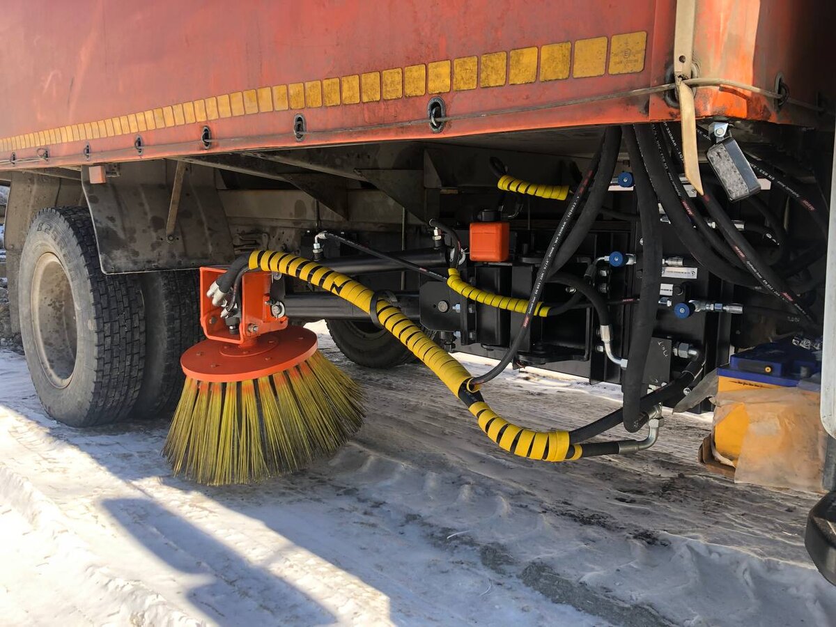 Щетка для уборки дорог
