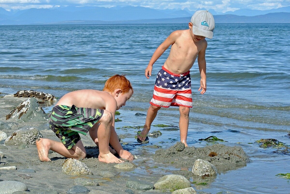 На берегу моря. Фото из интернета